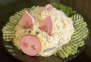 TOP 10 grise salat opskrifter til at fejre nyt 2019 med dine egne hænder