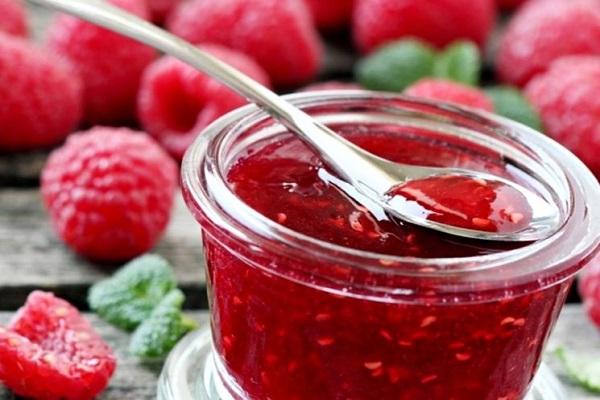 Marmelade in einem Glas