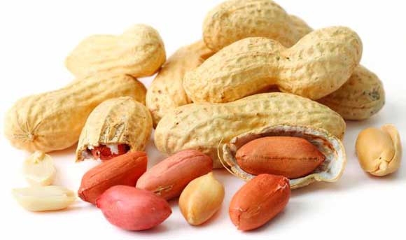 ripe peanuts