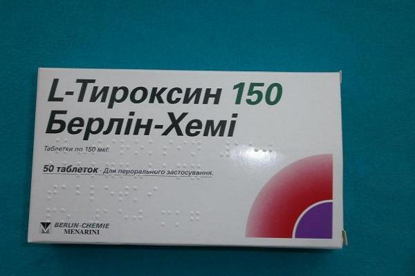Droge Thyroxin
