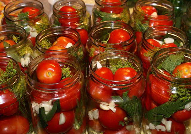 tomates con verduras