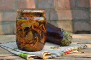 TOP 5 quick recipes for cooking eggplant pickled with garlic for the winter