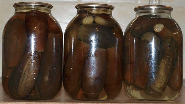 pickled eggplant