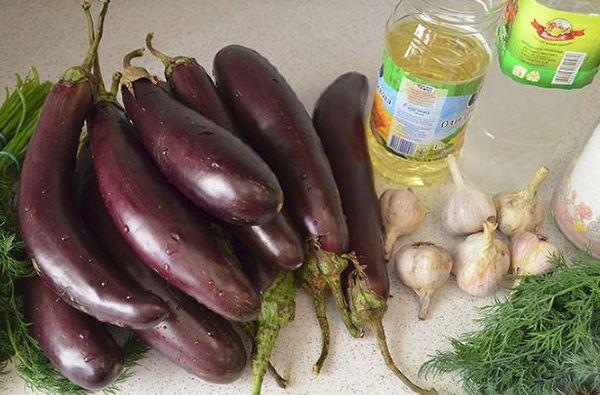 aubergine et huile