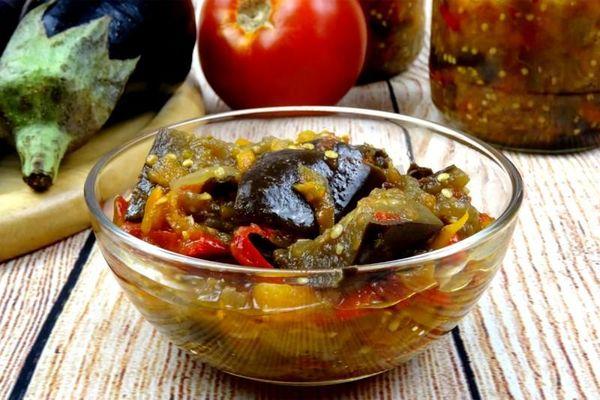 eggplant with vegetables