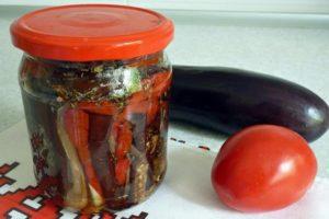 TOP 6 recipes for making pickled eggplant with pepper for the winter