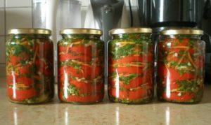14 beste stap-voor-stap recepten voor het maken van paprika's voor de winter