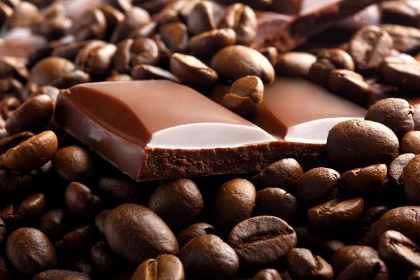 chocolade en koffie