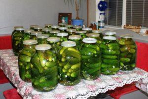3 best recipes for cooking cucumbers in gelatin for the winter