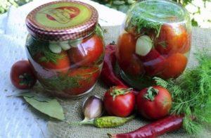 12 geriausių receptų karštų pomidorų gamybai žiemai žingsnis po žingsnio