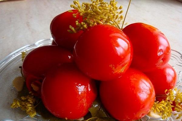 tomates con canela