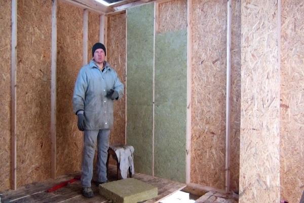 walls to be insulated
