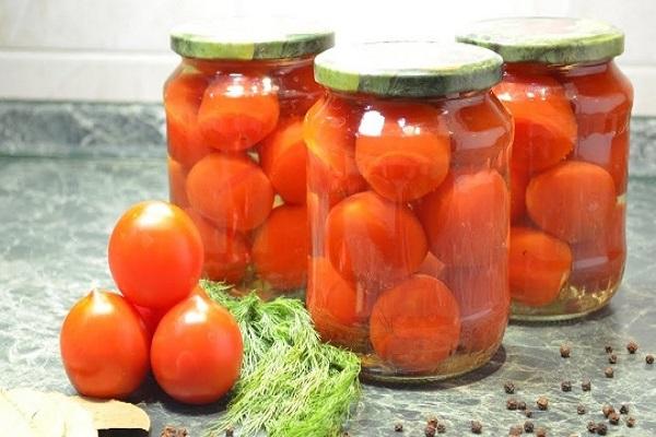 ľahko solené paradajky