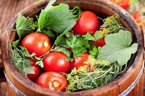 groenten in een vat