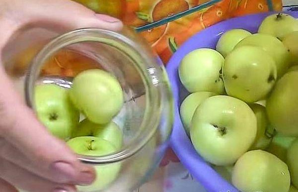 Eingelegte Äpfel
