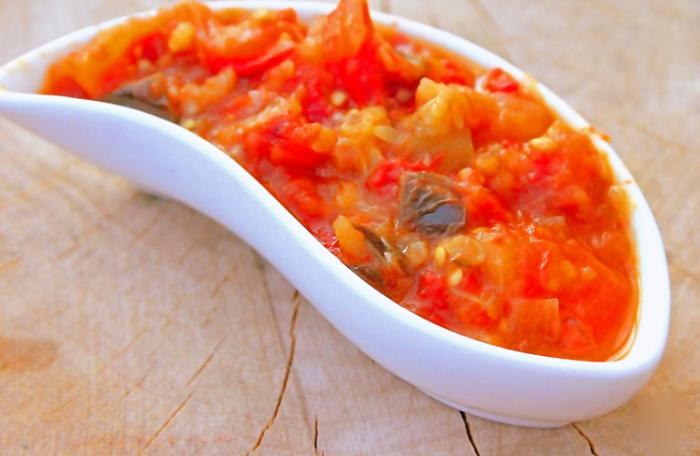 vegetable caviar with carrots