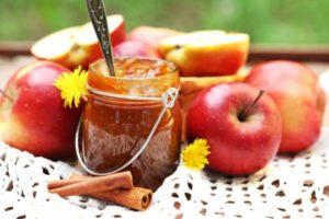 Recept för att göra äpplesylt till vintern på fruktose för diabetiker
