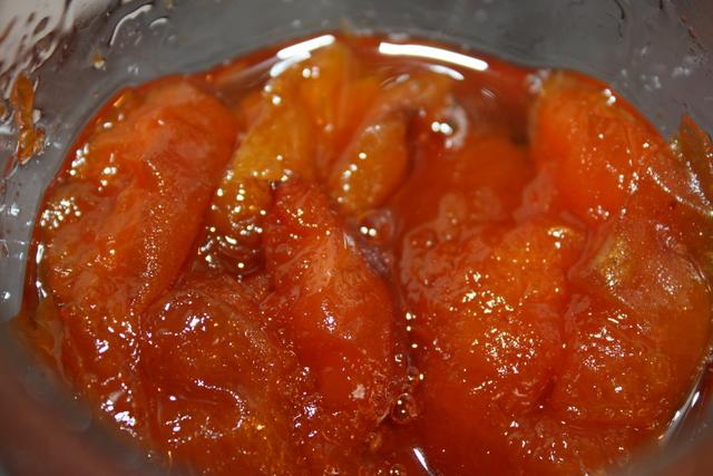 apricots with orange delicious jam