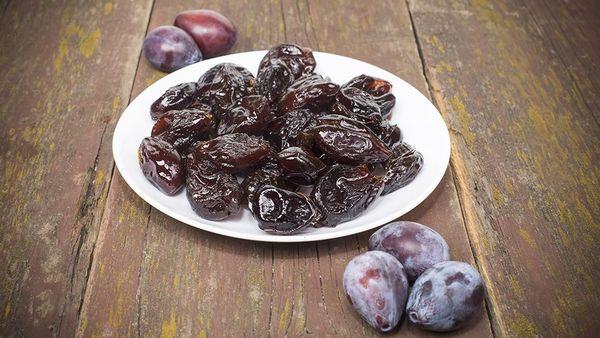 prunes on a plate