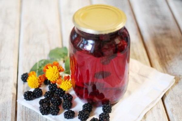 compote ng blackberry