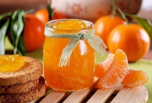 mandarínkový džem