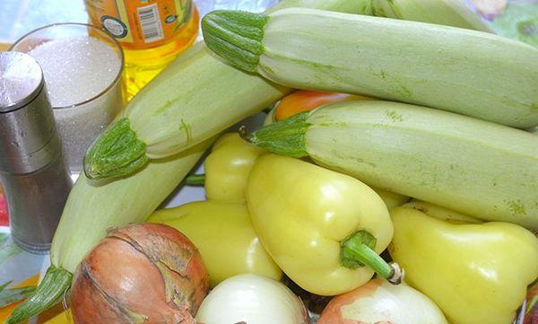 zucchine e peperoni