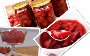 10 Rezepte für dicke Erdbeermarmelade mit ganzen Beeren für den Winter