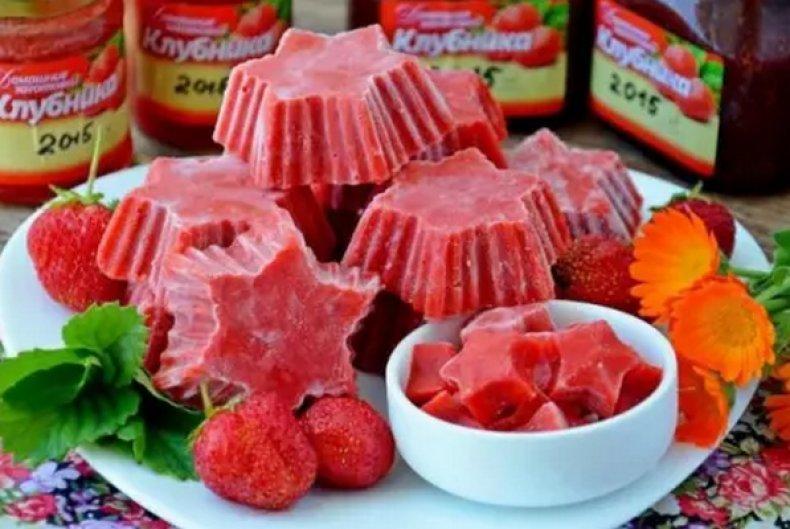 congeler des fraises