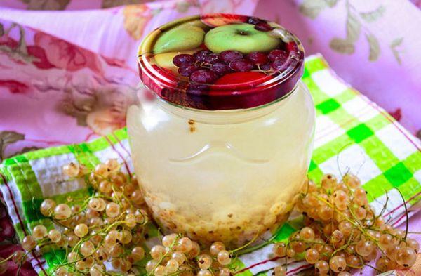 jar with compote