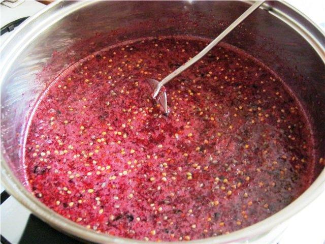 the currants are killed in a blender