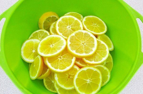 schijfjes citroen