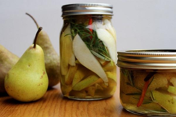 pears with garlic