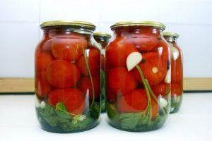 17 besten Rezepte für die Herstellung von eingelegten Tomaten für den Winter