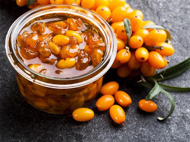 sea ​​buckthorn for the winter
