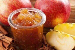 Una receta rápida para hacer rodajas de mermelada de manzana para el invierno