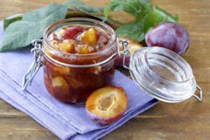 Step-by-step recipe for amber plum jam with whole slices for the winter