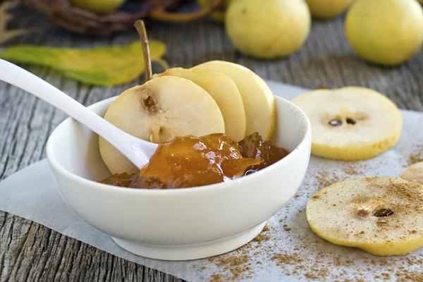 jam with apples and pears