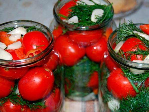 pomidorai be sterilizacijos