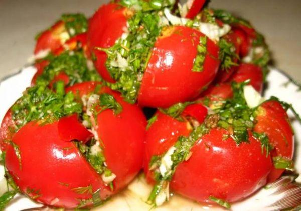 حشو الطماطم