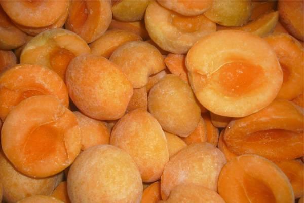 frozen apricot