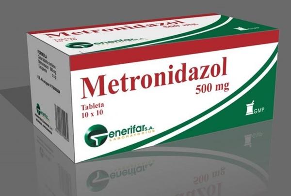 Metronidazol na hydinové tablety