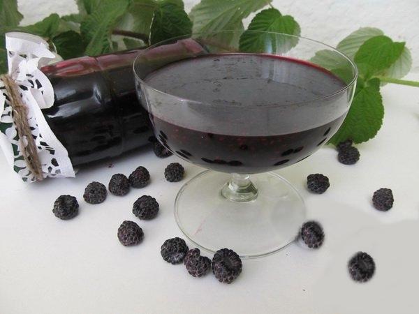 five-minute black raspberry jam