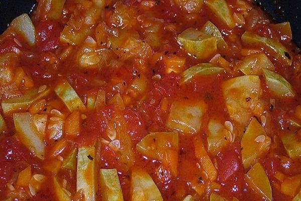 zucchini in sauce