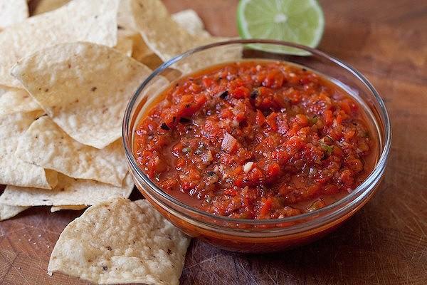 Sốt salsa cho công thức mùa đông
