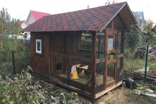 poultry house built