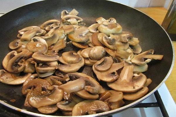 smažit houby