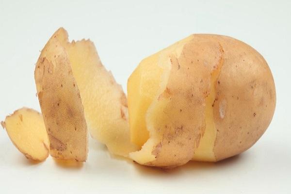 potato peelings