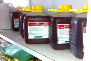 Instructies voor het gebruik van het fungicide Optima, samenstelling en vorm van afgifte