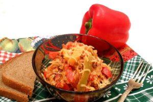Recipe for cooking vegetable Transcarpathian snacks for the winter