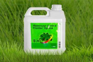 Instructions pour l'utilisation de l'herbicide Frontier Optima, mécanisme d'action et taux de consommation